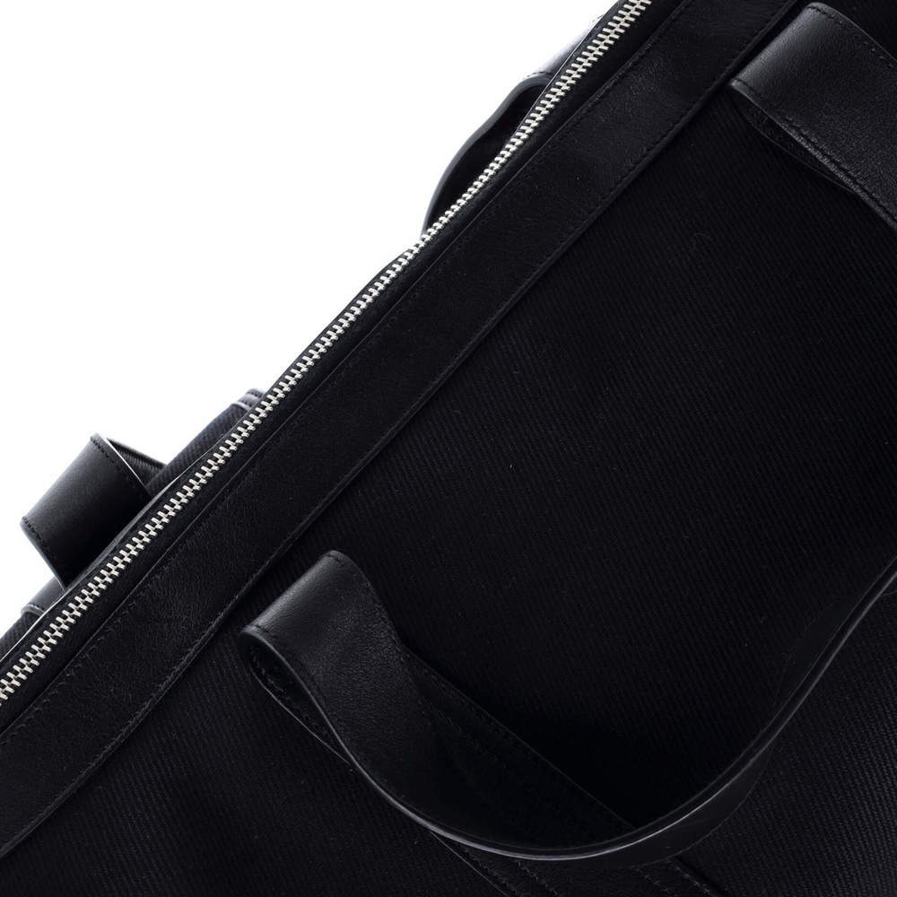 Saint Laurent Large Multipocket Duffle Bag Canvas… - image 7